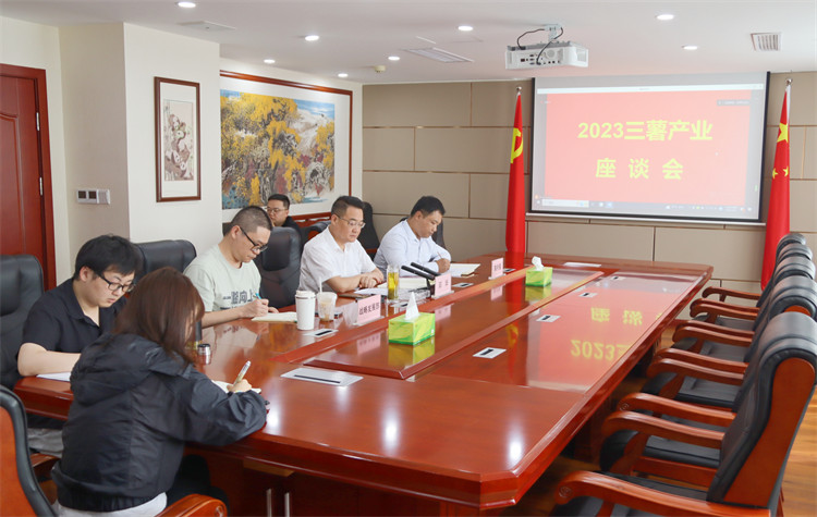 威廉希尔中文网站集团应邀出席2023年三薯产业发展 座谈会并作交流发言