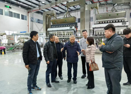 上海向阳公益基金会到集团达州冷链基地考察调研