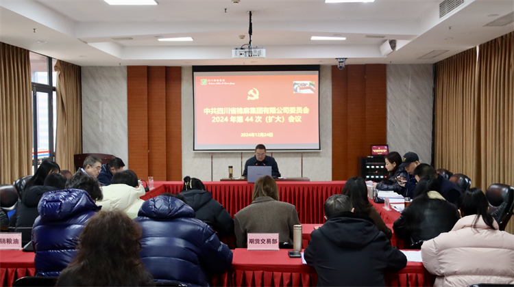 集团公司召开2024年第44次党委（扩大）会议